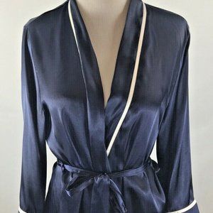 Linea Donnatella 100% Polyester Satin Blue Small